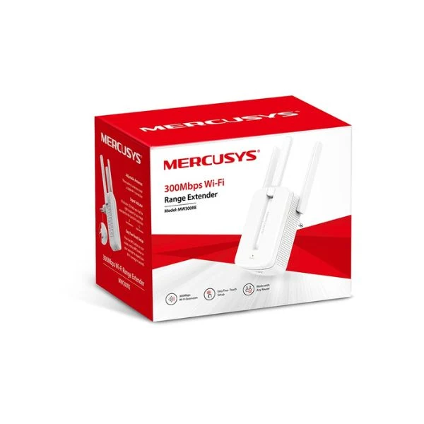 Extensor De Rango Mercusys MW300RE 3 antenas de 300Mbps - Image 4