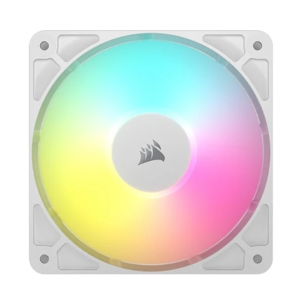 Fan Cooler Corsair RS120 ARGB Magnetic Dome 120mm - Blanco - ARGB - 3 Pack - Image 2