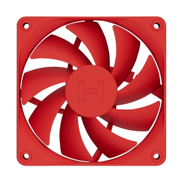 Fan Cooler HYTE Flow FA12 Fluid Dynamic Bearing 120mm - Rojo - 4 Pack - Image 2