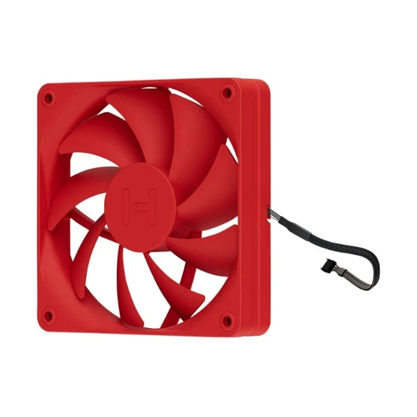 Fan Cooler HYTE Flow FA12 Fluid Dynamic Bearing 120mm - Rojo - 4 Pack - Image 3