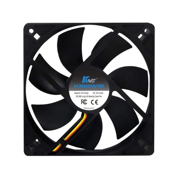 Fan Cooler Kingwin Advance CF-12LB Long Life Bearing 120mm - Negro - Image 2