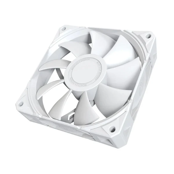 Fan Cooler Montech E28 PWM Fluid Dynamic Bearing 120mm - Blanco - Image 3
