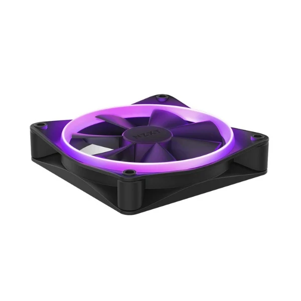 Fan Cooler NZXT F120 RGB Fluid Dynamic Bearing 120mm - Negro - RGB - Image 3