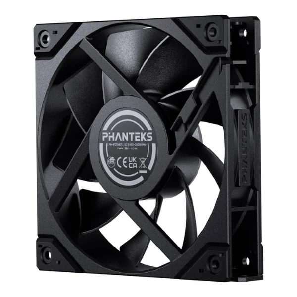 Fan Cooler Phanteks M25-120 Gen2 Hydraulic Bearing 120mm - Negro - RGB 3 Pack - Image 4