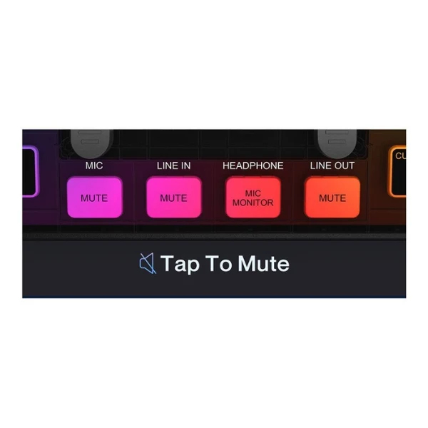 Mixer de Audio FiFine SC3 Gaming USB XLR 3.5mm Para Streaming y Podcast - Image 2