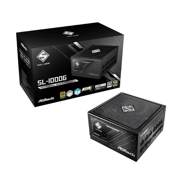 Fuente de Poder ASRock SL-1000G - 1000W - 80 PLUS Gold - Modular - ATX - Image 4