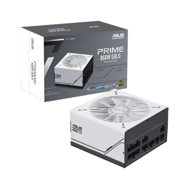 Fuente de Poder ASUS Prime - 850W - 80 PLUS Gold - Modular - ATX - White - Image 8
