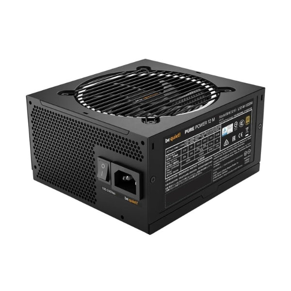 Fuente de Poder be quiet PURE POWER 12 M - 1200W - 80 PLUS Gold - Modular - ATX - Image 2