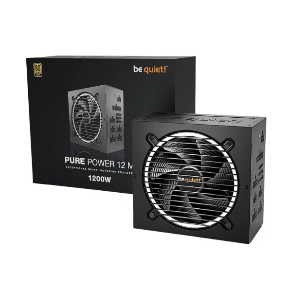 Fuente de Poder be quiet PURE POWER 12 M - 1200W - 80 PLUS Gold - Modular - ATX - Image 3