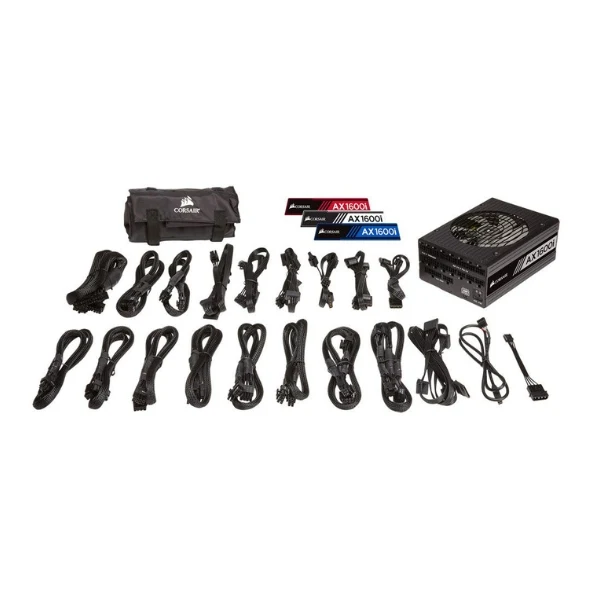 Fuente de Poder Corsair AX1600i - 1600W - 80 PLUS Titanium - Modular - ATX - Image 5
