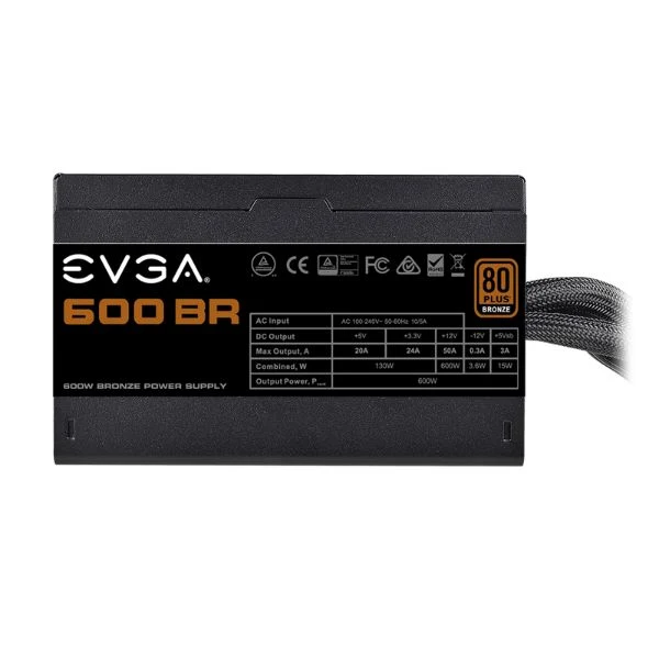Fuente de Poder EVGA 600W Bronze EVGA-EVP-100-BR - Image 3