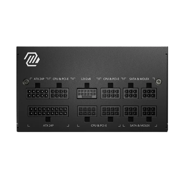 Fuente de Poder MSI MAG A750GL PCIE5 - 750W - 80 PLUS Gold - Modular - ATX - Image 2