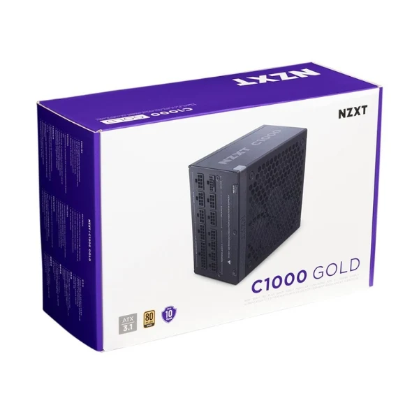 Fuente de Poder NZXT C1000 - 1000W - 80 PLUS Gold - Modular - ATX - Image 4