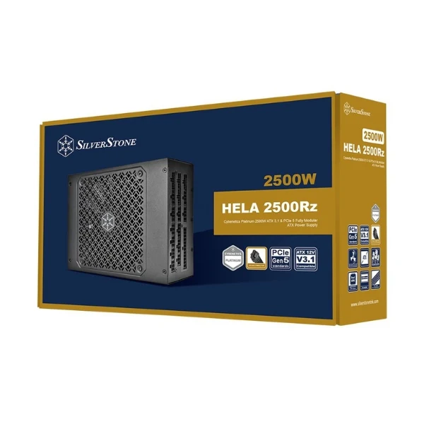 Fuente de Poder SilverStone HELA 2500Rz - 2500W - Cybenetics Platinum - Modular - ATX - Image 4