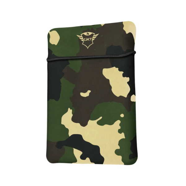 Funda para Portatil o Laptop Trust GXT 1244C Lido 17.3" Reversible Color Verde Camo 23246