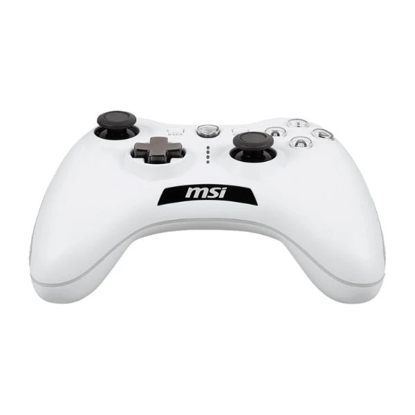Gamepad MSI Force GC20 V2 Blanco - Doble Motor de Vibración - Compatible con PC y Android - Image 2