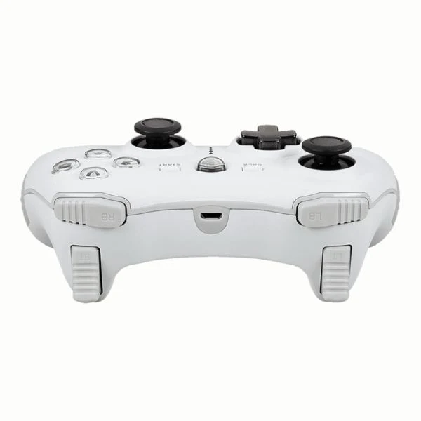 Gamepad MSI Force GC20 V2 Blanco - Doble Motor de Vibración - Compatible con PC y Android - Image 4