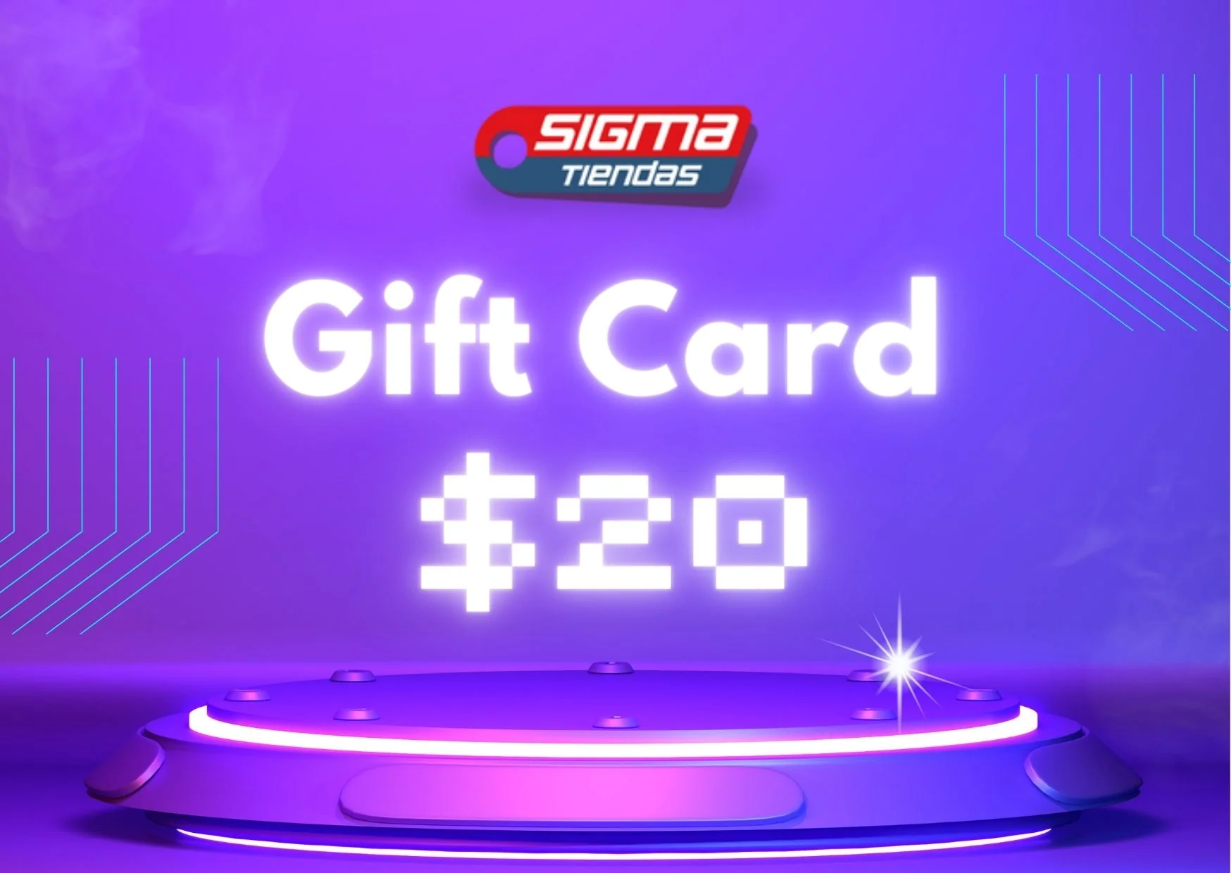 Gift Card Sigma $20 Tarjeta Regalo para Compras