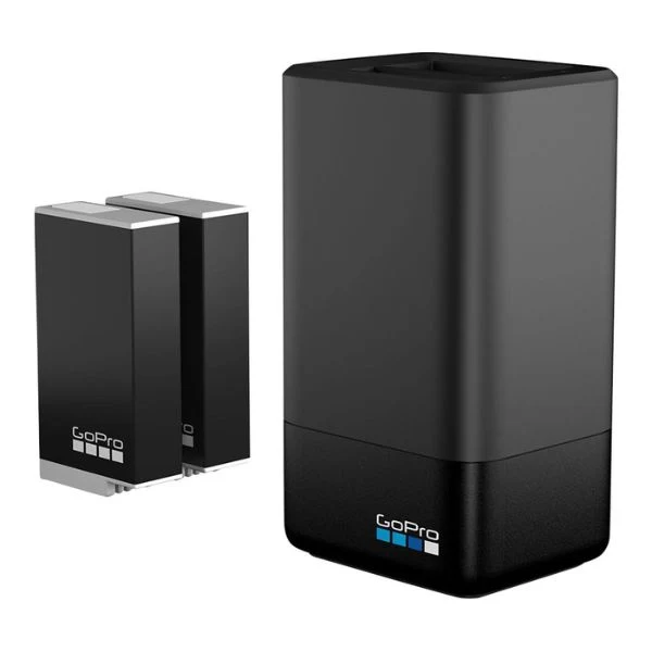 Cargador de Batería Dual y Batería Enduro para GoPro MAX – Carga Rápida y Rendimiento en Frío – ACDBD-011