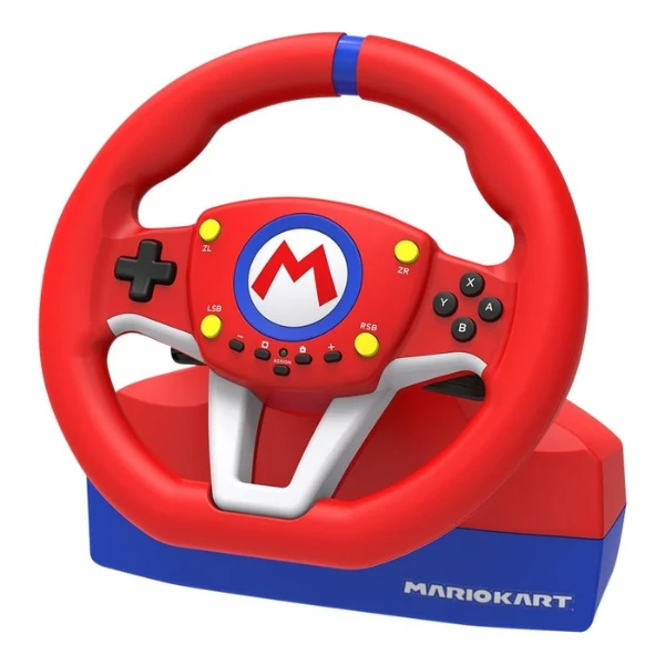 Volante de Carreras Nintendo Switch Mario Kart Racing Wheel Pro Mini - 873124007893 - Rojo