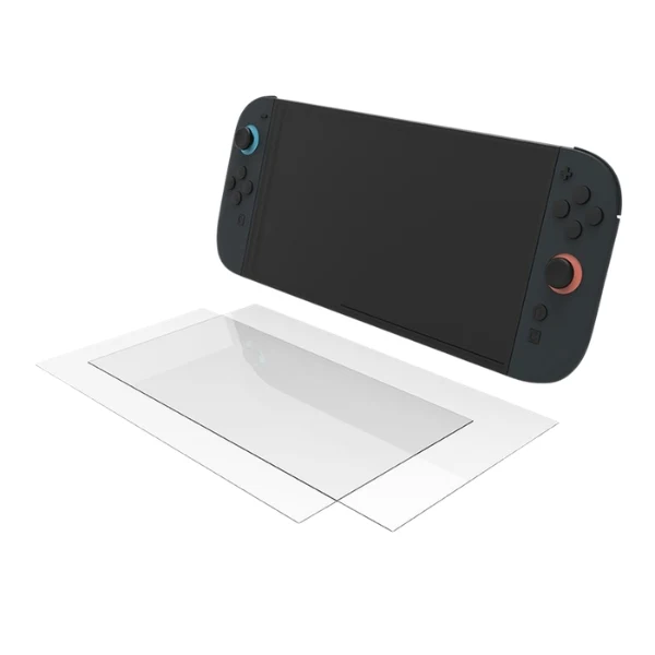 Protector de Pantalla de Vidrio Templado Hyperkin para Nintendo Switch 2 - 2 Pack - M07712 - Transparente