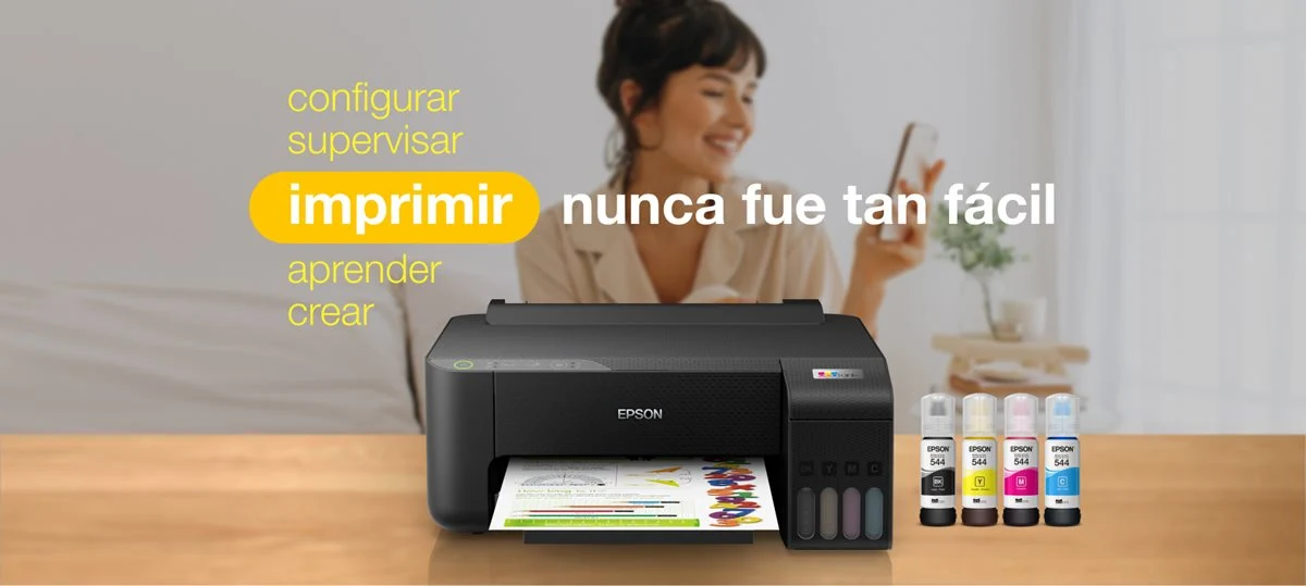 Impresora Epson EcoTank L1250 Inalámbrica Tinta Continua - 33 ppm Mono y 15 ppm Color - C11CJ71301 - Image 4