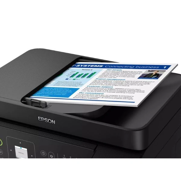 Impresora Epson Multifuncional L5590 EcoTank 4 en 1 Wi-Fi, Ethernet - C11CK57301 - Image 4