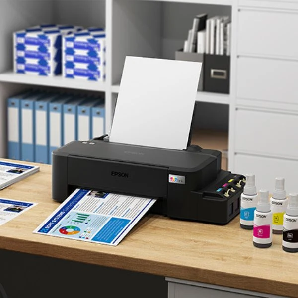 Impresora Epson EcoTank L121 Tinta Continua -  9 ppm Mono y 4.8 ppm Color - C11CD76303 - Image 3