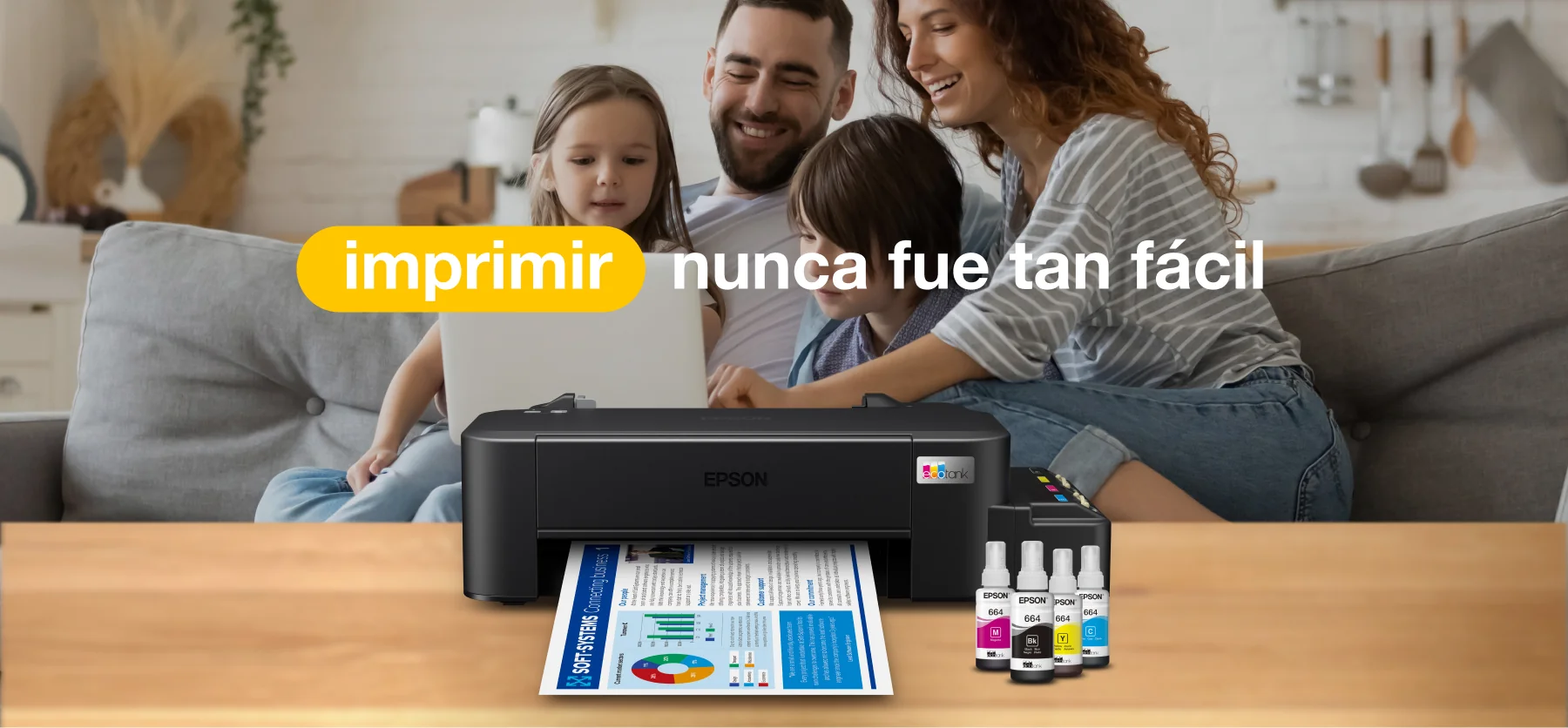 Impresora Epson EcoTank L121 Tinta Continua -  9 ppm Mono y 4.8 ppm Color - C11CD76303 - Image 4