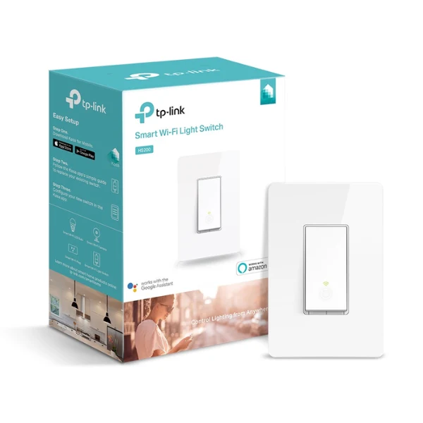 Interruptor de Luz tp link HS200 Wi-Fi Inteligente Kasa Smart