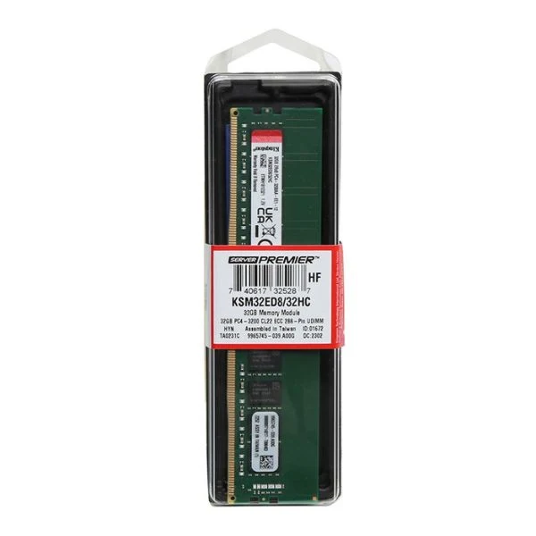 Memoria RAM Kingston 32GB DDR4 3200MHz ECC – Para Servidor - Image 2
