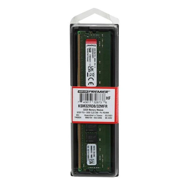 Memoria RAM Kingston 32GB DDR4 3200MHz PC4-25600 CL22 Single Channel ECC Registered – Para Servidor - Image 2
