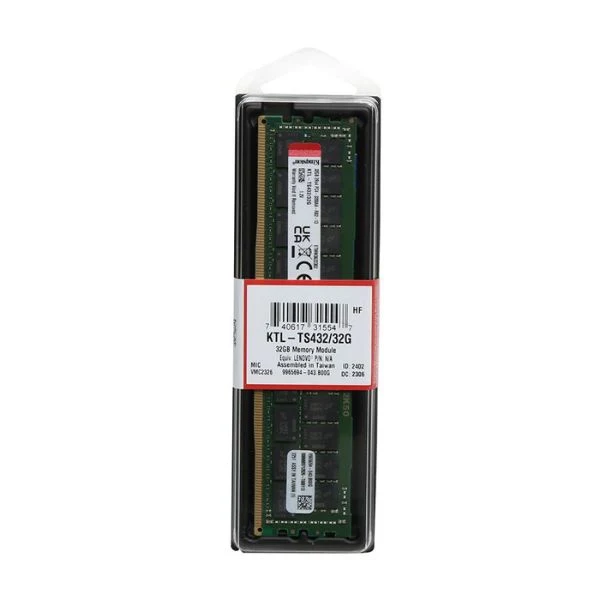 Memoria RAM Kingston 32GB DDR4 3200MHz PC4-25600 CL22 Single Channel ECC Registered – Para Servidor - Image 2