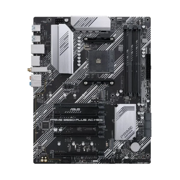 Kit para PC: Procesador AMD Ryzen 7 5800XT 8 Núcleos 3.8GHz 32MB Cache + Tarjeta Madre ASUS B550 Plus Prime AC-HES Socket AMD AM4 DDR4 ATX + Memoria RAM G.Skill Ripjaws V 16 GB DDR4-3200 Black - Image 3