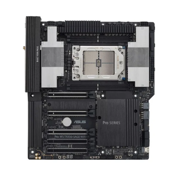 Kit para PC: Procesador AMD Ryzen Threadripper 7970X 4.0GHz 128MB Cache + Tarjeta Madre ASUS TRX50 Sage Pro WiFi sTR5 CEB + Memoria RAM Kingston Fury Renegade Pro 128 GB Black - Image 3