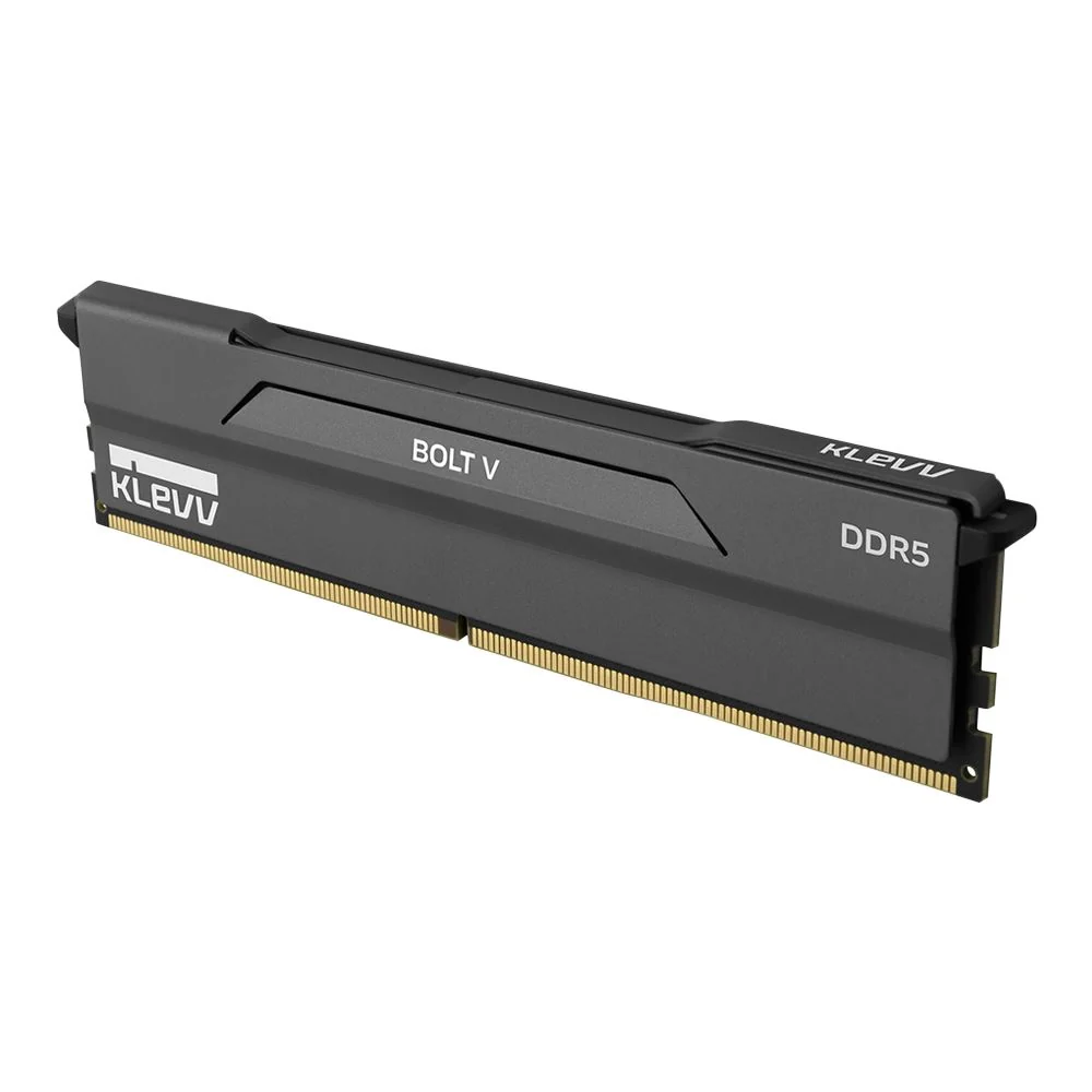 Memoria RAM KLEVV BOLT V 32GB (2 x 16GB) DDR5-6400 PC5-51200 CL30 Dual Channel Desktop Memory Kit 5AGUA80-64B300H - Charcoal Gray - Image 5