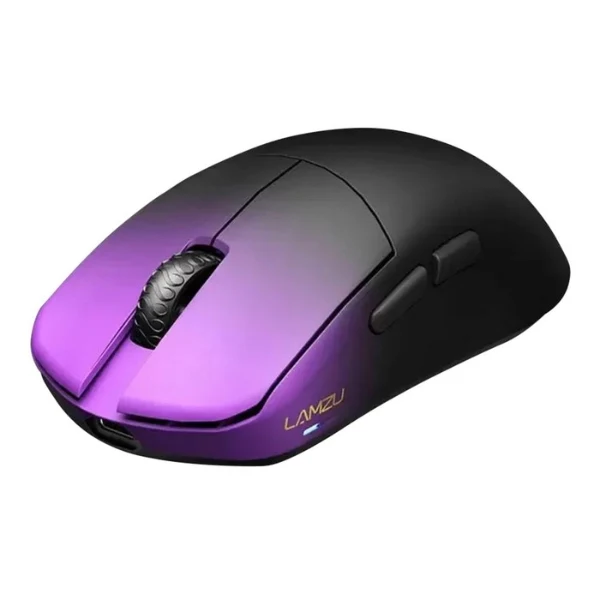 Mouse gaming inalámbrico Lamzu Maya X 8K con sensor Pixart 3950 y polling 8000Hz - MAYAX-BLKPUR - Image 2