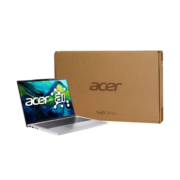 Laptop Acer Swift 14 AI Copilot+ PC SF14-61T-R49D 14" AMD Ryzen AI 9 365 2.0GHz 16 GB RAM 1 TB SSD AMD Radeon 880M - Pure Silver - Image 6