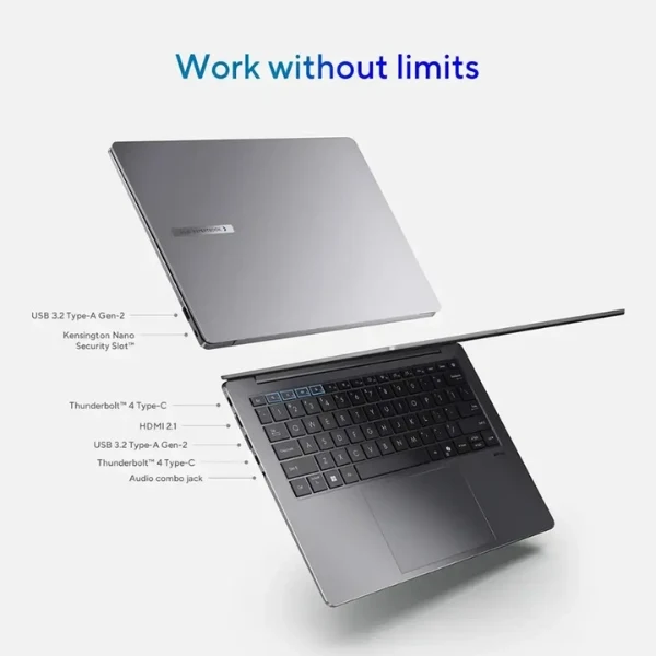Laptop ASUS ExpertBook P5 Intel Core Ultra 5 Series 2 16GB RAM 512GB SSD 14" Intel Arc Misty Grey - Image 9