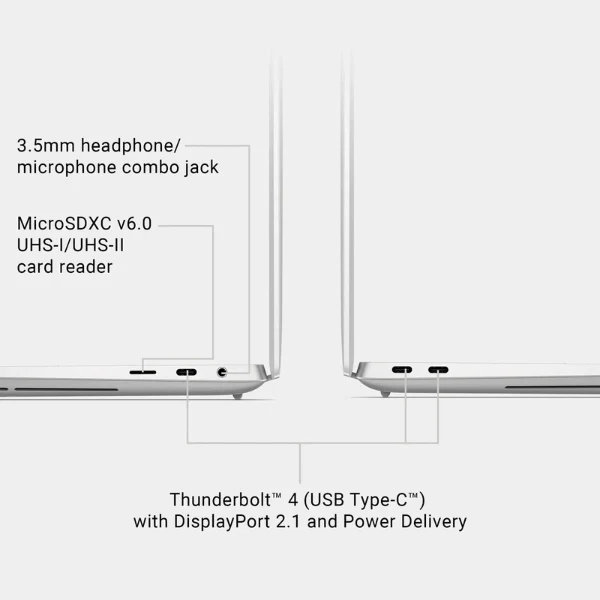 Laptop Dell XPS 16 Intel Core Ultra 9 32GB RAM 1TB SSD 16.3" OLED UHD+ Touch Platinum NVIDIA GeForce RTX 4060 - Image 4