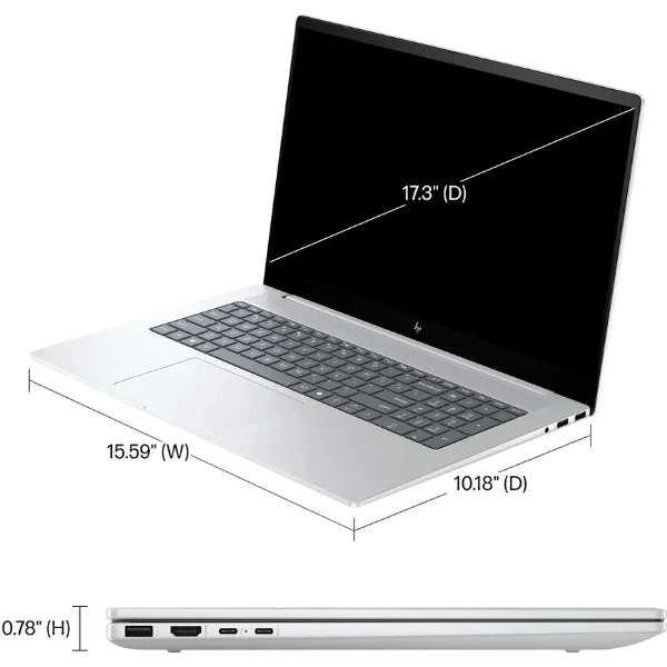 Laptop HP Envy Intel Core Ultra 7 16GB RAM 1TB SSD 17.3" Full HD Touch-Screen Glacier Intel Arc - Image 8