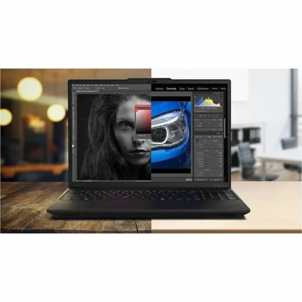 Laptop Lenovo ThinkPad P16s Gen 3 Touchscreen Intel Core Ultra 7 155H 32 GB RAM 1 TB SSD 16" NVIDIA RTX 500 Ada Generation Win 11 Pro - Black - Image 7