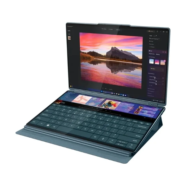 Laptop Lenovo Yoga Book 9i 2 en 1 Touchscreen Intel Core Ultra 7 Series 2 16GB RAM 1TB SSD 14" Intel Arc Tidal Teal - Image 6