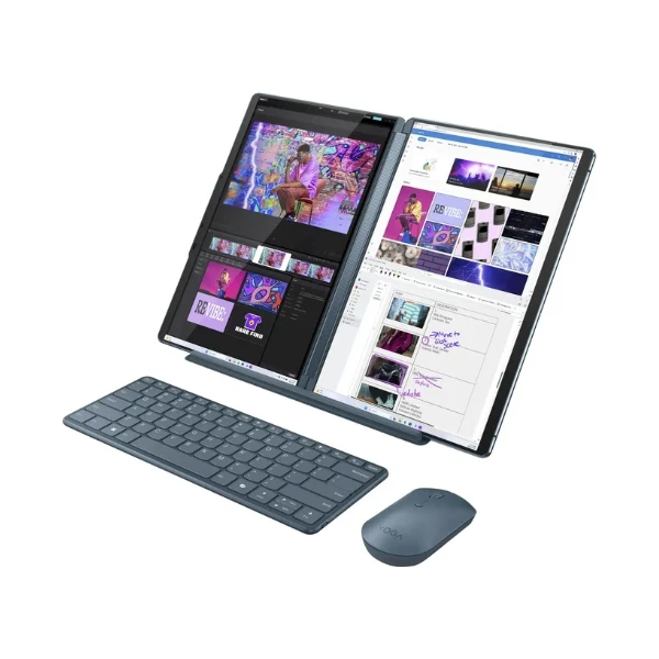 Laptop Lenovo Yoga Book 9i 2-in-1 Intel Core Ultra 7 155U 16GB RAM 1TB SSD 13.3" 2.8K Dual Screen OLED Touch-Screen Tidal Teal Intel Graphics - Image 6