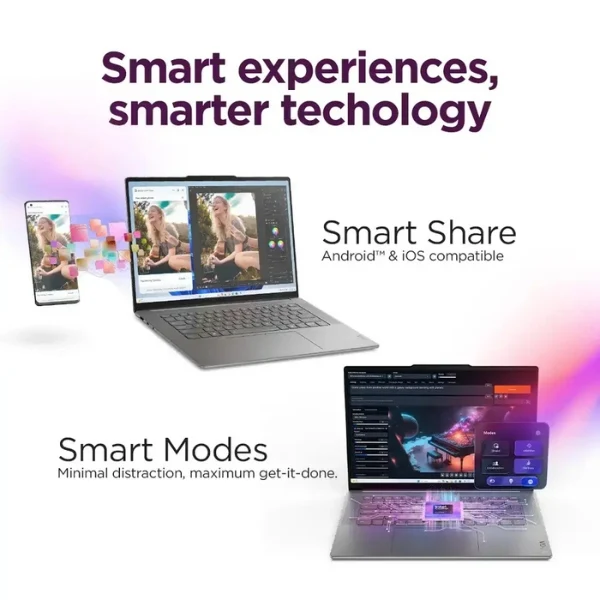 Laptop Lenovo - Yoga Slim 7i Aura Edition Intel Core Ultra 7 32GB RAM 1TB SSD 15.3” 3K Touch-Screen Luna Intel Arc - Image 13