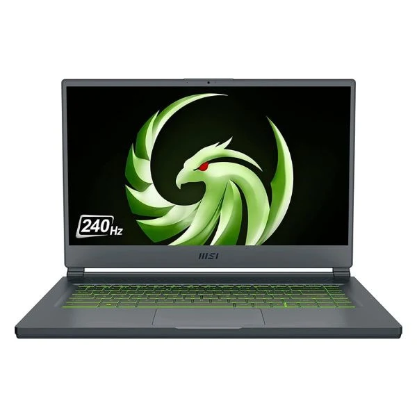 Laptop MSI Delta 15.6" FHD 240hz Gaming AMD Ryzen R7-5800 Radeon RX6700M Memoria Ram16GB Disco 1TB SSD color negro DELTA 15001
