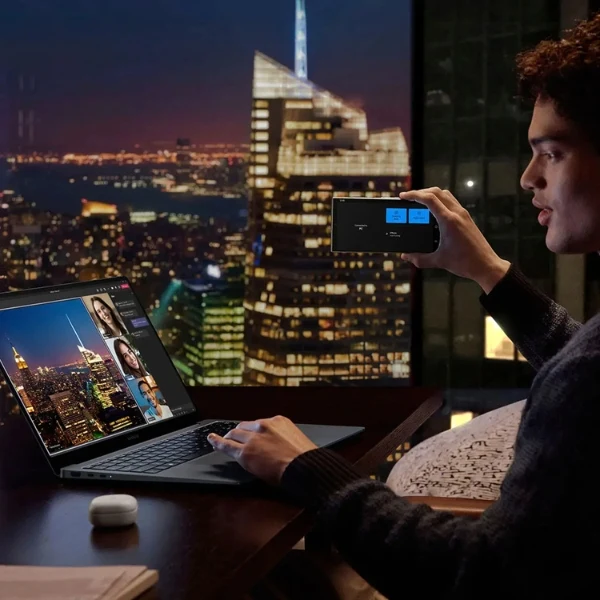 Laptop Samsung Galaxy Book4 Ultra Intel Core Ultra 7 16GB RAM 1TB SSD 16" AMOLED Touch-Screen Moonstone NVIDIA GeForce RTX 4050 - Image 8