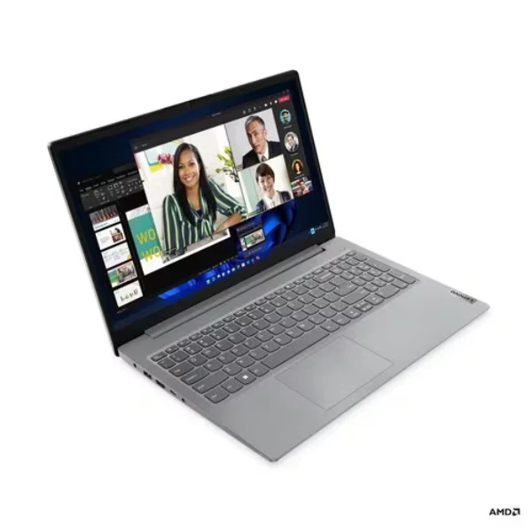 Laptop Lenovo V15 G4 AMN 15.6" - AMD Ryzen 5 7520U - 16GB DDR4 - 512GB SSD - AMD Radeon 610M - Gris Ártico - 82YU00XYLM - Image 4