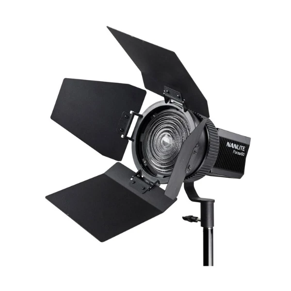 Lente Nanlite FL-11 Fresnel + Barndoors para Forza FM Mount