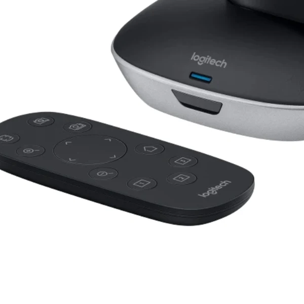 Webcam Logitech PTZ Pro 2 para Videoconferencias, Full HD 1080p, Zoom 10x, Campo de Visión 90°, USB 3.1, Control Remoto, Negro/Gris - Image 5